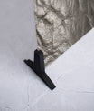 Smooth Pewter Metallic Leather