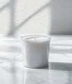 Polished White Leather