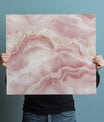 Graceful Soft Pink Marble