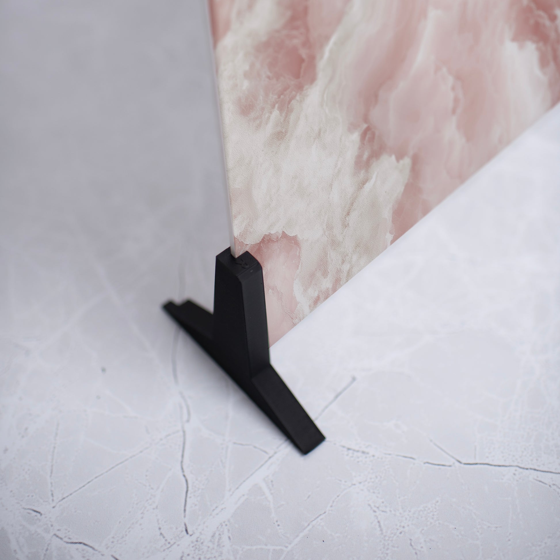 Enchanting Soft Pink Marble