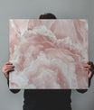 Enchanting Soft Pink Marble