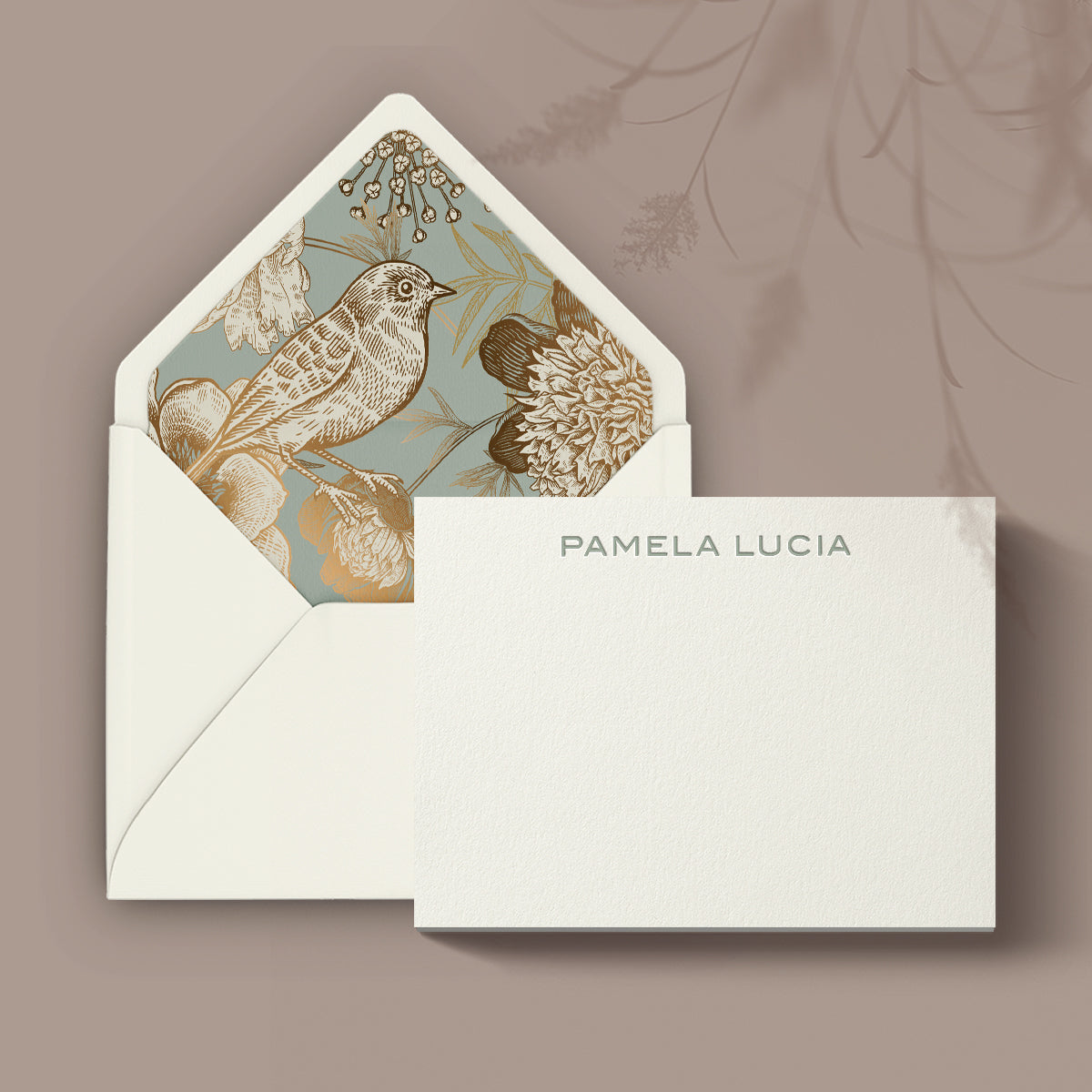 Botanical Letterpress Notecards