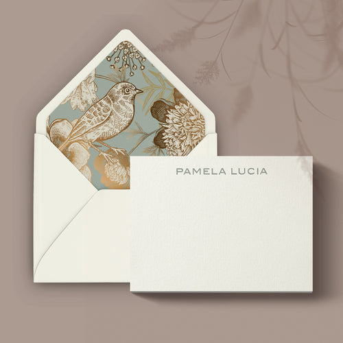 Botanical Letterpress Notecards