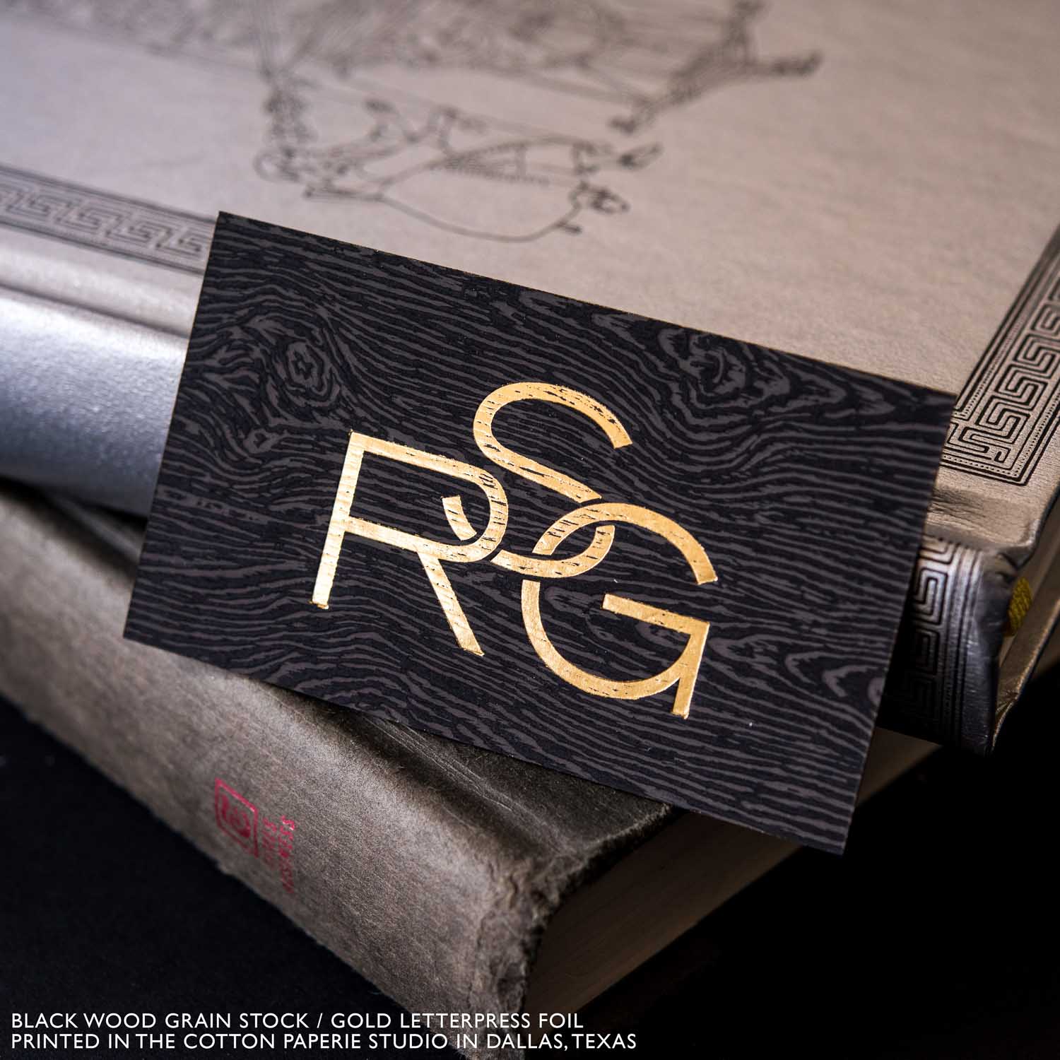 FOIL STAMPED BUSINESS CARDS