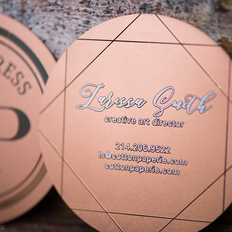 METAL BUSINESS CARDS