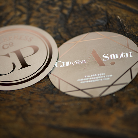 METAL BUSINESS CARDS