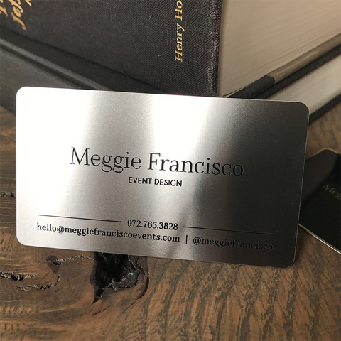 METAL BUSINESS CARDS